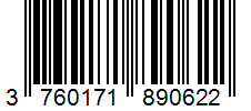 Barcode 3760171890622