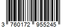 Barcode 3760172955245