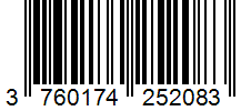 Barcode 3760174252083