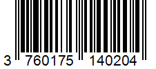 Barcode 3760175140204