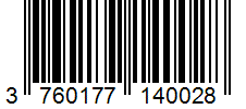 Barcode 3760177140028