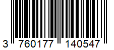 Barcode 3760177140547
