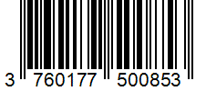 Barcode 3760177500853