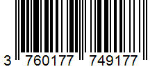 Barcode 3760177749177