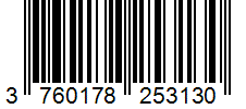 Barcode 3760178253130