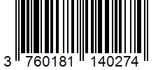 Barcode 3760181140274