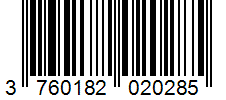 Barcode 3760182020285