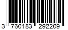 Barcode 3760183292209