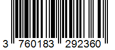 Barcode 3760183292360