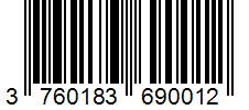 Barcode 3760183690012
