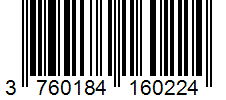 Barcode 3760184160224