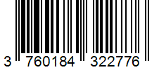 Barcode 3760184322776