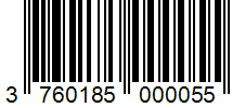 Barcode 3760185000055
