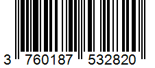 Barcode 3760187532820