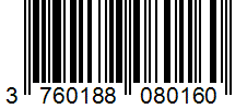 Barcode 3760188080160