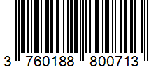 Barcode 3760188800713