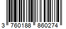 Barcode 3760188860274