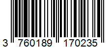Barcode 3760189170235