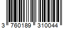 Barcode 3760189310044
