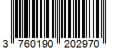 Barcode 3760190202970