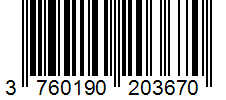 Barcode 3760190203670