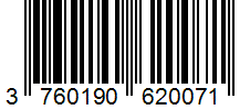 Barcode 3760190620071