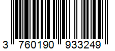 Barcode 3760190933249