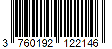 Barcode 3760192122146