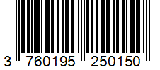 Barcode 3760195250150