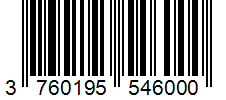 Barcode 3760195546000