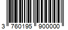 Barcode 3760195900000