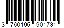 Barcode 3760195901731