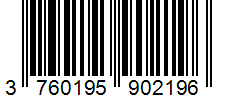 Barcode 3760195902196