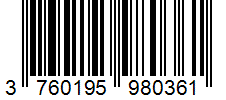 Barcode 3760195980361