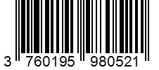 Barcode 3760195980521