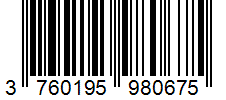 Barcode 3760195980675