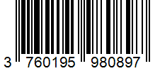 Barcode 3760195980897
