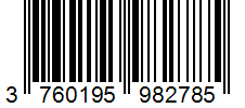 Barcode 3760195982785