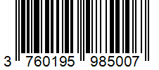 Barcode 3760195985007