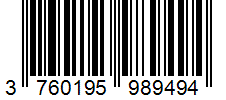 Barcode 3760195989494