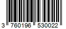 Barcode 3760196530022