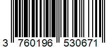 Barcode 3760196530671