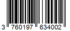 Barcode 3760197634002
