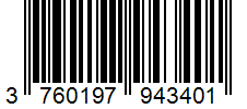Barcode 3760197943401