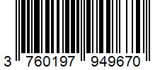 Barcode 3760197949670