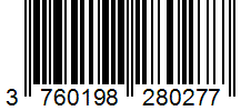 Barcode 3760198280277