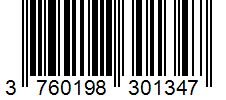Barcode 3760198301347