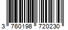 Barcode 3760198720230