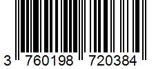 Barcode 3760198720384