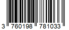 Barcode 3760198781033